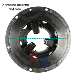 FRIZIONE A LEVE SPINGIDISCO GOLDONI EXPORT FERRARI VALPADANA DIAMETRO 184mm