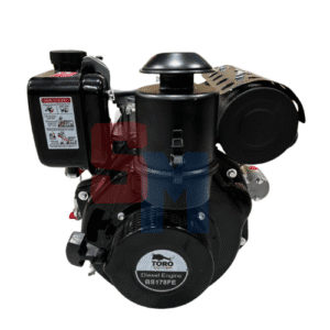 MOTORE COMPLETO DIESEL 7 HP CON AVVIAMENTO ELETTRICO TMYD178 CONICO 23mm