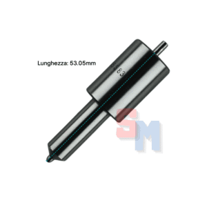 POLVERIZZATORE INIETTORE LOMBARDINI TIPO LUNGO 6LD360 6LD400 LUNGHEZZA 53 MM