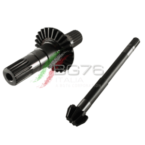 COPPIA CONICA CON ASSE INTEGRALE ad. MOTOCOLTIVATORE PASQUALI 598 DENTI 9 26