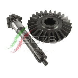 COPPIA CONICA PIGNONE + CORONA ad. MOTOCOLTIVATORE FERRARI 74/75 Z=8/26