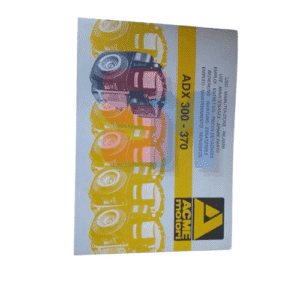 USO MANUTENZIONE RICAMBI ACME ADX300 370