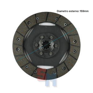 DISCO FRIZIONE BCS BARBIERI GOLDONI DIAMENTRO 159mm DENTI 10
