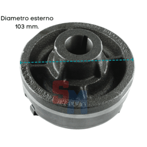 FRIZIONE LAMELLARE ad. BRUMI SIMPLEX MAG GL70 BARBIERI GAZZELLA DENTI 8 (15X12)