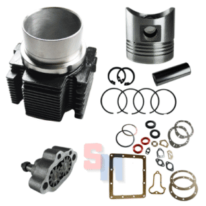 CILINDRO PISTONE SERIE SEGMENTI SERIE GUARNIZIONI POMPA OLIO LDA510 STD 85mm