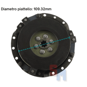 FRIZIONE BIDISCO  BENASSI FERRARI BERTOLINI BARBIERI F&M DIAMETRO 110mm DENTI 8