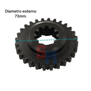 INGRANAGGIO FRONTALE ad. MOTOCOLTIVATORE SUPER SPECIAL GOLDONI DENTI 10 28