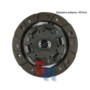 DISCO FRIZIONE PARASTRAPPI BARBIERI LEOPARD S. SPECIAL DIAMETRO 157mm DENTI 10