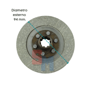 DISCO FRIZIONE ad. F&M R5 DIAMETRO 94mm DENTI 9 (17x15)