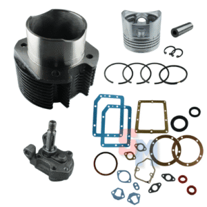 CILINDRO PISTONE SEGMENTI SERIE GUARNIZIONI POMPA OLIO LOMBARDINI 6LD360 82mm