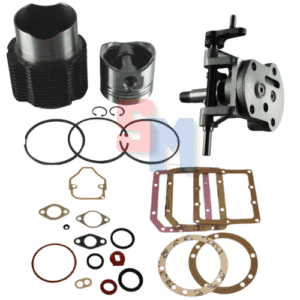 CILINDRO PISTONE SEGMENTI GUARNIZIONI POMPA OLIO LOMBARDINI 6LD435 86mm