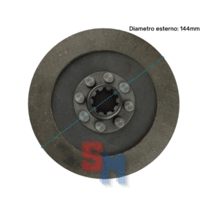 DISCO FRIZIONE GRIFO EXTRA DIAMETRO 144mm DENTI 10 (26x21)