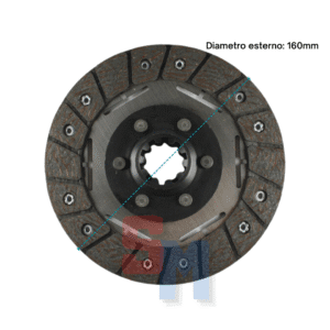 DISCO FRIZIONE MOTOCOLTIVATORI PASQUALI 904 DIAMETRO 160mm DENTI 10 (29X23)