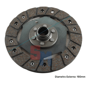 DISCO FRIZIONE BERTOLINI MOTOCOLTIVATORE 310S 510 ERREPI DIAMETRO 160mm DENTI 20