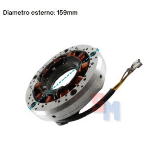ALTERNATORE ORIGINALE LOMBARDINI RUGGERINI LDA510 LDA100 RF RD 80 81 120 140