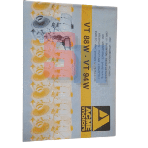 USO MANUTENZIONE RICAMBI ACME VT 88W VT 94W