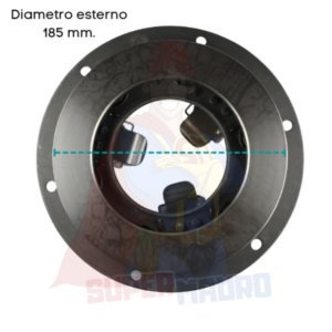 FRIZIONE A LEVE SPINGIDISCO ad. PASQUALI 906 931 950 945 DIAMETRO 185mm