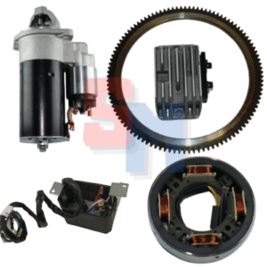 KIT AVVIAMENTO ELETTRICO MOTORINO ALTERNATORE CORONA LOMBARDINI 6LD360 6LD400