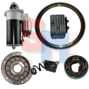 KIT AVVIAMENTO ELETTRICO MOTORINO ALTERNATORE CORONA LOMBARDINI 6LD360 6LD400