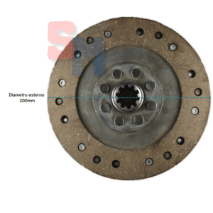 DISCO FRIZIONE ad. CARRARO TIGRE D=200mm Z=10 (29X23)