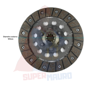 DISCO FRIZIONE ad. CARRARO ANT. SUPER TIGRE 620 635 D=181mm Z=10 (22x18)