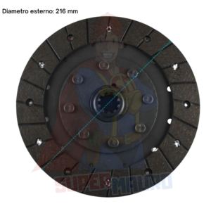DISCO FRIZIONE D=216mm Z=10 (26x21)
