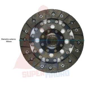 DISCO FRIZIONE ad. AGRIA 1900/3800/2800 HATZ E 780 D=181 Z=14 (25X22)