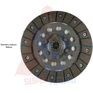 DISCO FRIZIONE ad. GOLDONI EXPORT 518/521/718/719 D=184mm Z=10 (19X15)