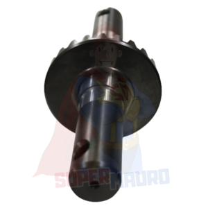 CORONA + ASSE INFERIORE LISCIO ad. GOLDONI FRESA 21 Z=25 PER PIGNONE Z=9 RIF. ORIG. 4899