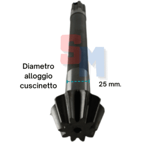 PIGNONE ad. GOLDONI Z=10 FRESA 50 PER CORONA Z=34 SENZA BATTENTE