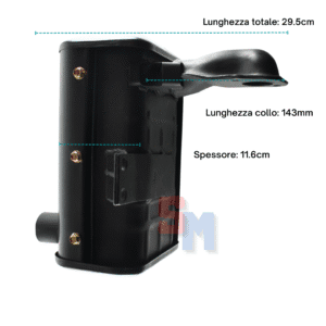 MARMITTA SILENZIATORE MOTORE YANMAR KAMA VULCAN ZANETTI E VARI MADE IN CHINA L100 LA186