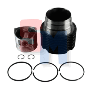 KIT CILINDRO PISTONE COMPLETO SERIE SEGMENTI MOTORE RUGGERINI RD80 RD81 CAMERA CENTRALE DIAMETRO 80mm RIF. ORIG. 00203R0190+2336