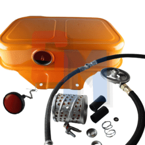 KIT SERBATOIO TAPPO SUPPORTO FILTRO NAFTA CON GUARNIZIONE TASSELLI TUBI E ACCESSORI ad. MOTORE LOMBARDINI LDA100 LDA820 LDA91 LDA96 LDA97 4LD640 4LD705 4LD820