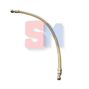 TUBO ALIMENTAZIONE TRASPARENTE DOPPIO OCCHIELLO DIAMETRO 5mm LUNHGEZZA 237mm