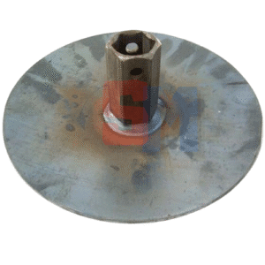 DISCO LATERALE FEMMINA ESAGONO 30mm DIAMETRO 250mm SPESSORE 4mm