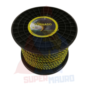 FILO TORNADO ELICOIDALE PER DECESPUGLIATORE 4mm 100 MT