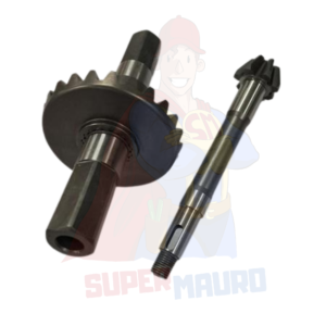 COPPIA CONICA CON ASSE SFILABILE BRUMI SIMPLEX DENTI 7/24 ESAGONO 27mm