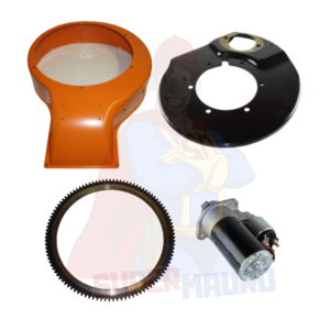 KIT CONVOGLIATORI AVVIAMENTO ELETTRICO + AVVIAMENTO BASE ad. LOMBARDINI LDA100/820/91/96/97 4LD640/705/820