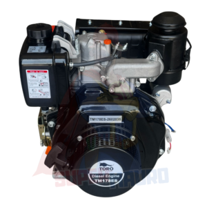 MOTORE TORO MOTORI DIESEL 7 HP CON AVVIAMENTO ELETTRICO TORO MOTORI TIPO YANMAR TM178ES CONICO 23mm