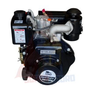 MOTORE TORO MOTORI DIESEL 5 HP CON AVVIAMENTO MANUALE TORO MOTORI TIPO YANMAR TM173RS CONICO 23mm
